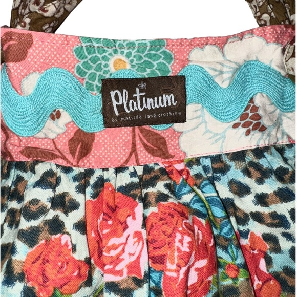 MATILDA JANE cheetah floral women’s girls’s TOTE BAG PURSE - Picture 3 of 12